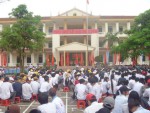 Trường THPT Quỳnh Lưu 2 chức lễ tổng kết năm học 2011-2012, lễ tri ân và trưởng thành cho học sinh khối 12
