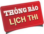 Lịch thi thử TN 12 và thi học kỳ khối 10- 11 tập trung học kỳ 2