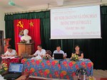 Trường THPT Quỳnh Lưu 2 tổ chức hội nghị công chức,viên chức và công đoàn năm học 2014-2015