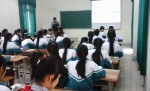 Trường THPT Quỳnh Lưu 2 tổ chức phần thi thực hành kì thi GVG Trường năm học 2014-2015