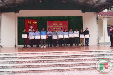 Lễ ra quân toàn dân làm giao thông thủy lợi  năm 2018